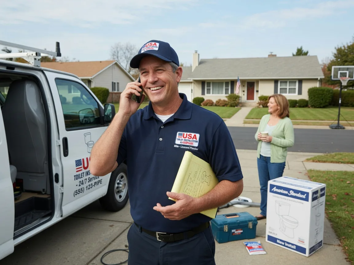 Toilet Installation Lampe, MO FAQs
